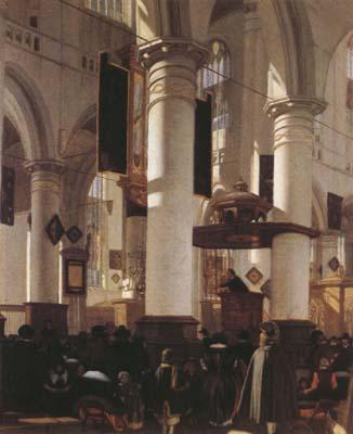 WITTE, Emanuel de Church Interior (mk08) oil painting image